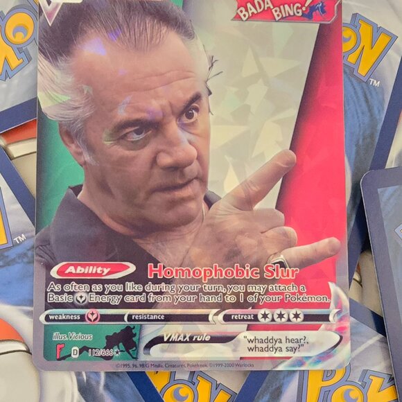 Paulie Walnuts Pokemon Card - The Sopranos - Picture 7 of 8